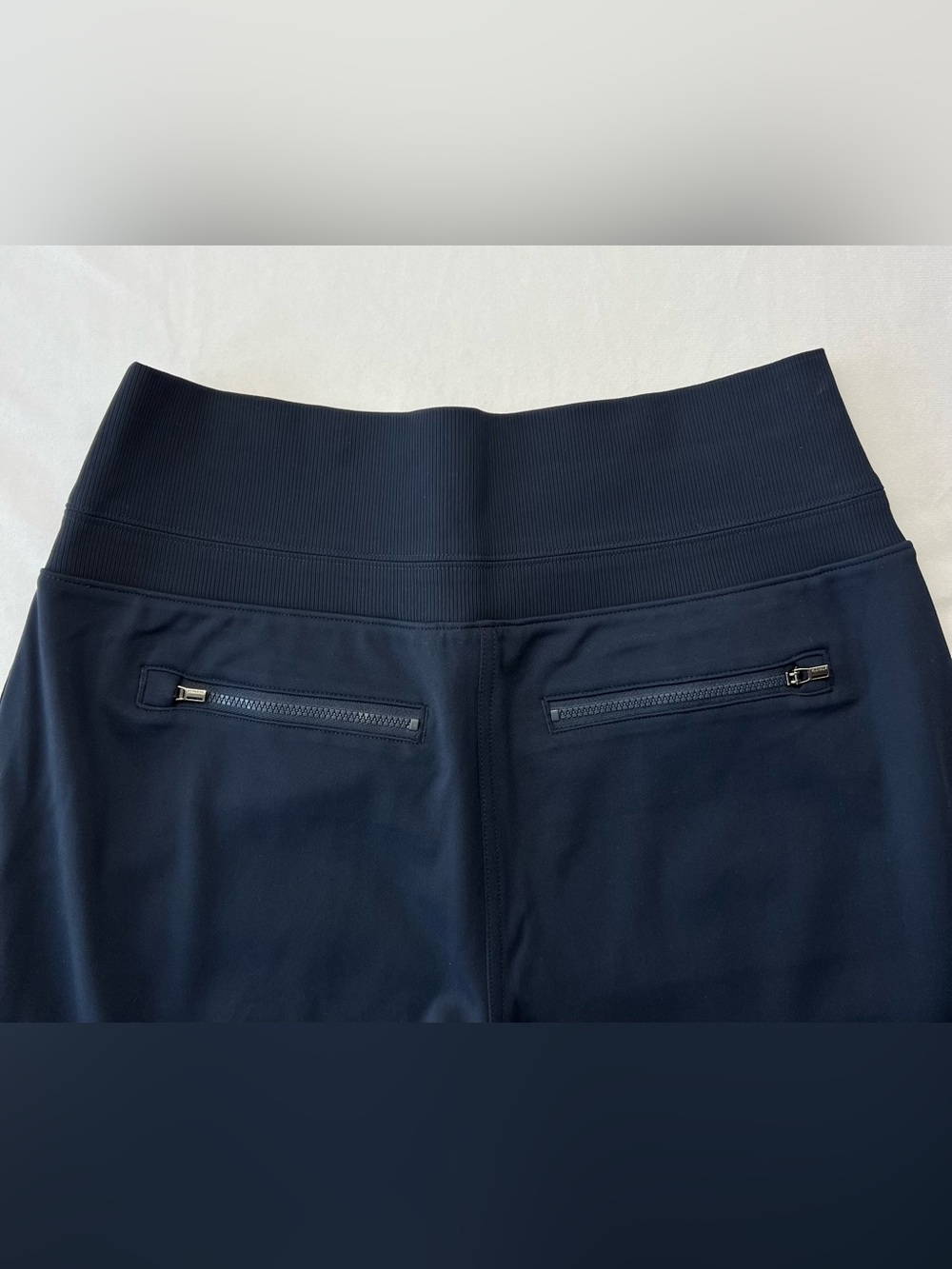 Athleta Venice Colorblock Wide Leg Pant Navy/Black Sculptek Light S/T Small Tall - Picture 12 of 12